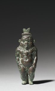 Statuetta di Bes, 525-30 a.C. da Egyptian 27th Dynasty