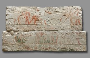 Rilievo di scene agricole, da Saqqara, c.2311-2281 a.C.