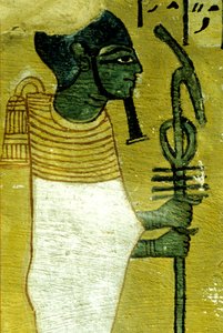 Antico Egitto, Pittura murale, Tomba di Sennedjem, Tomba dei Nobili, Tebe, Deir el Medina da Egyptian Egyptian