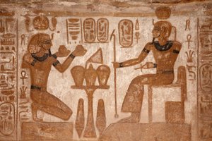 Il grande tempio di Abu Simbel da Egyptian Egyptian
