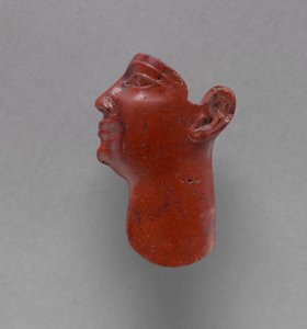 Intarsio: Testa di un re, 380-246 a.C. da Egyptian Ptolemaic Period