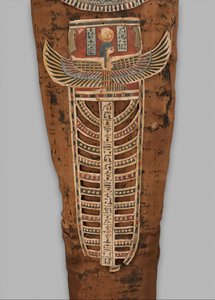 Mummia di Nesmin (dettaglio), 200-30 a.C. da Egyptian Ptolemaic Period