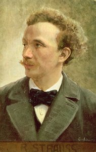 Cartolina di Richard Strauss c.1914 da Eichhorn Eichhorn