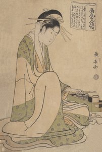 Takao Sange no Den, ca. 1798 da Eishōsai Chōki