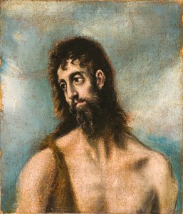 San Giovanni Battista da El (1541 1614) (studio of) Greco