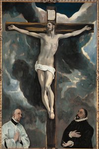 Cristo in croce e due donatori - ...
