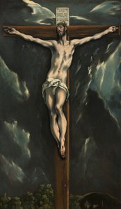 Cristo sulla croce, c.1600-10 da El Greco