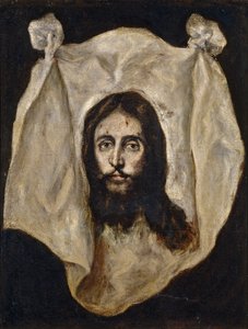 Il Mandylion o immagine di Edessa da El Greco