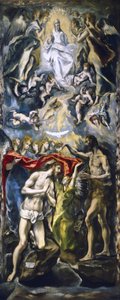 Il Battesimo di Cristo da El Greco
