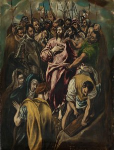 La spogliazione di Cristo, c.1600 da El Greco