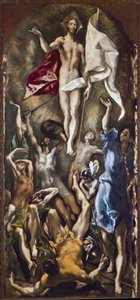 La resurrezione di Cristo da El Greco