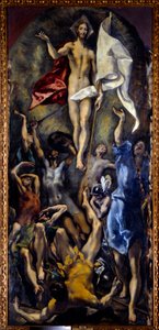La resurrezione di Cristo da El Greco