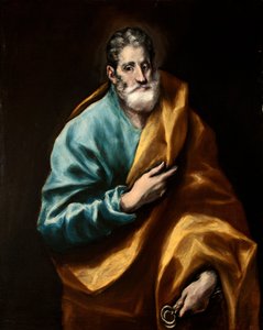 Spagnolo: San Pedro Apóstol Apostolo San Pietro da El Greco