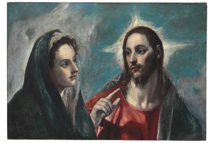 Cristo che si congeda da sua Madre da El Greco