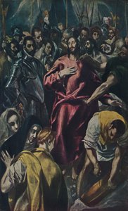 Espolio Entkleidung Christi., Spogliazione di Cristo, c1577-1579 da El Greco