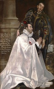 Julián Romero de las Azanas e il suo patrono San Giuliano da El Greco