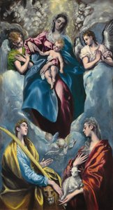 Madonna col Bambino con santa Martina e sant
