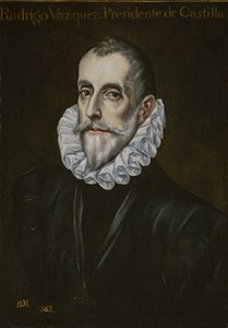 Ritratto di Rodrigo Vázquez de Arce, primo terzo del XVII secolo