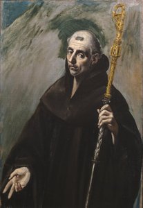 San Benedetto da Norcia, 1577-1579 da El Greco