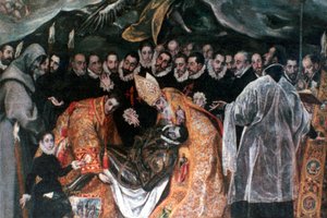 La sepoltura del Conte Orgaz (dettaglio), 1586-1588
