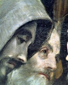 La Sepoltura del Conte di Orgaz (dettaglio) da El Greco