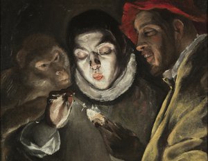 La favola, c. 1580 da El Greco