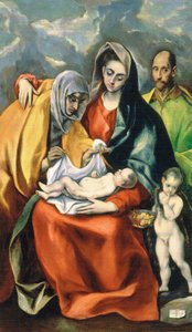 La Sacra Famiglia da El Greco
