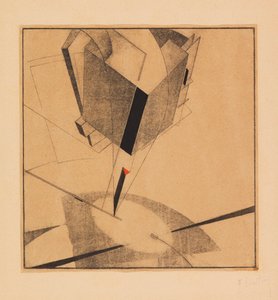 Proun 5A, 1919 da Eliezer Markowich Lissitzky