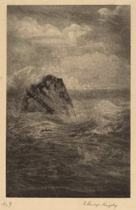 Una roccia nel mare da Elbridge Kingsley