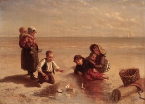 Divertimento sulla spiaggia da Elchanon Verveer
