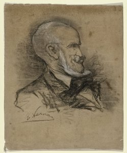 Ritratto caricaturale del pittore Johannes Bosboom (1817-1891)
