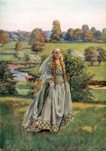 Ginevra. Tennyson (litografia a colori)