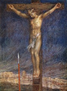 Il trionfo del re, "È finito" da Eleanor Fortescue Brickdale