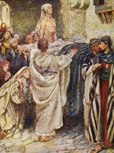 Il figlio della vedova risuscitato a Nain da Eleanor Fortescue Brickdale