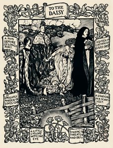 Illustrazione alla poesia di Wordsworth Alla Margherita, n. 2, 1923 da Eleanor Fortescue Brickdale
