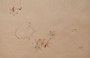 Scatter, 2014 (matita e tecnica mista su carta) da Eleanor Grafton