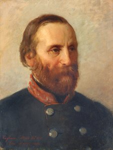 Ritratto del vero generale Giuseppe Garibaldi