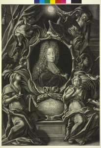 Imperatore del Sacro Romano Impero Giuseppe I da Elias Christoph Heiss