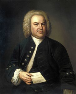 Ritratto di Johann Sebastian Bach da Elias Gottleib (after) Haussmann