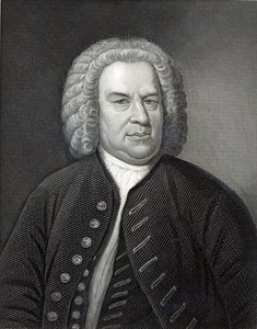 Ritratto di Johann Sebastian Bach, compositore tedesco