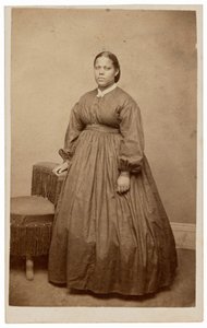 Alice, 1860 circa (foto) da Elias M. Recher