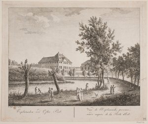 Esplanaden ved Øster Port da Elias Meyer