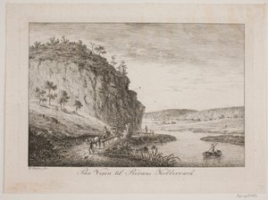 Sulla strada per la miniera di rame di Røros da Elias Meyer
