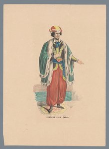 Costume di un Pascià da Elias Spanier (attributed to)