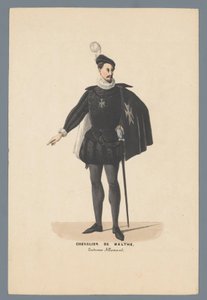 Cavaliere di Malta, Costume Tedesco da Elias Spanier