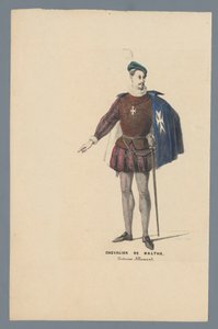 Cavaliere di Malta, costume tedesco da Elias Spanier