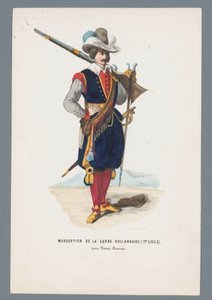 Moschettiere della Guardia Olandese (XVII secolo), sotto il Principe Maurizio da Elias Spanier