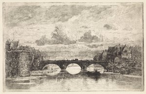 Ponte sul Fulda a Kassel da Elias Stark