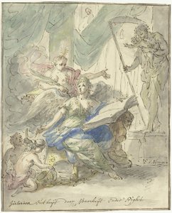 Storia istruita dalla Verità da Elias van Nijmegen