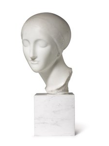Testa ideale precoce (La Mysterieuse), c.1916-17 da Elie Nadelman